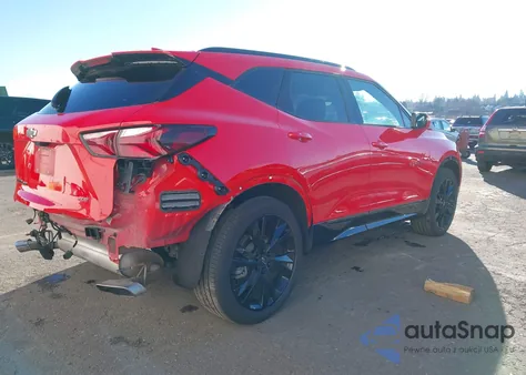 2021 Chevrolet Blazer Awd Rs из США, поврежденный, VIN 3GNKBKRS5MS549363